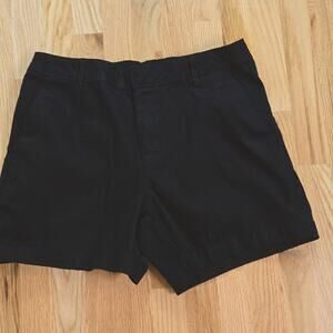 Banana Republic women's Black chino shorts size 14